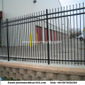 Black Zinc Steel Wrought Iron Fence